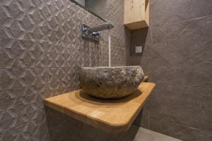 Koupelna v ubytování Barbarigos luxury spa apartments