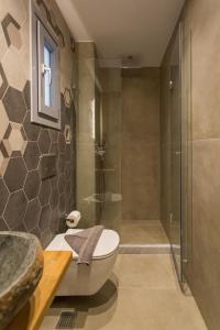 Koupelna v ubytování Barbarigos luxury spa apartments