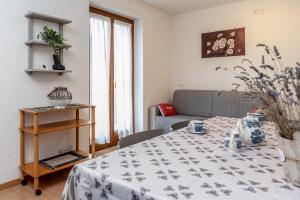 Postel nebo postele na pokoji v ubytování Dimora La Val