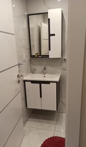 Ένα μπάνιο στο Apartmani President IV