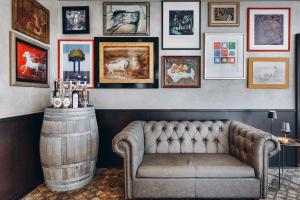 Posezení v ubytování Hotel Moosburger Hof