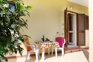 Patio nebo venkovní prostory v ubytování Agriturismo LA FATA