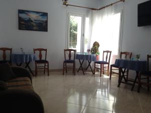 Χώρος καθιστικού στο Hotel Asteria