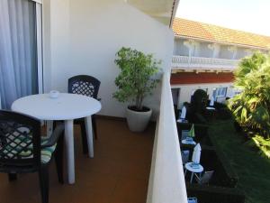 Balkón nebo terasa v ubytování Hotel Crystal Park