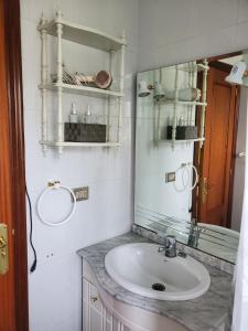 Koupelna v ubytování Villa Peregrina