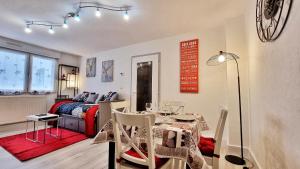 Posezení v ubytování O'Cœur Cozy