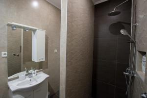 Koupelna v ubytování Apartman Slay