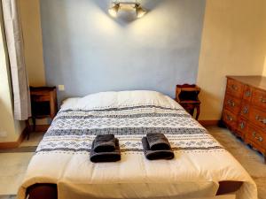 Postel nebo postele na pokoji v ubytování Résidence Verdi - Appartements meublés en centre ville