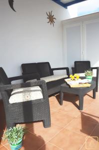 Część wypoczynkowa w obiekcie Casa Maresía Las Moreras con Vista Mar en primera linea y Piscina compartida