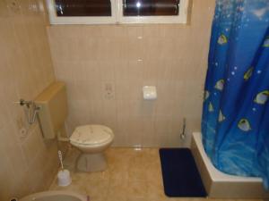 Koupelna v ubytování Guesthouse Lisica