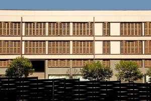 a building with windows and trees in front of it at NOA - Ali Hoca 6 in Istanbul