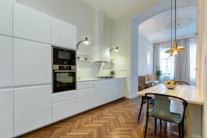 Kuchyňa alebo kuchynka v ubytovaní Central Basilica Apartman