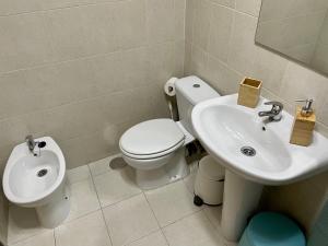 Kúpeľňa v ubytovaní Estudio junto a Plaza Merced