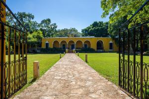 Zahrada ubytování Hacienda San Miguel Yucatan