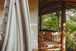 Uma varanda ou terraço em Pousada Villa Bella