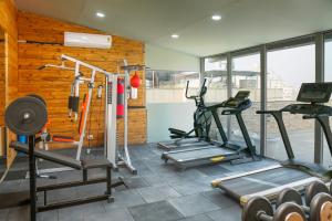Fitness centrum a/nebo fitness zařízení v ubytování Nemesia City Center - Gurugram, Sector 29