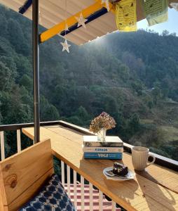 山景或在豪华帐篷看到的山景