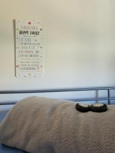 Voodi või voodid majutusasutuse Ir-Rixa Holiday Penthouse toas