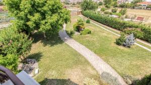 A garden outside Meteora's Secret Garden House#2