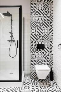 Koupelna v ubytování Rolniczówka - apartament na podhalańskiej wsi