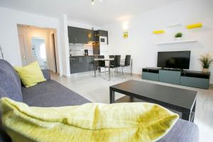 TV a/nebo společenská místnost v ubytování Vivienda Vacacional Erido