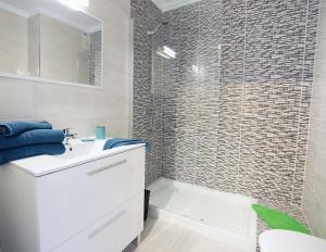 Koupelna v ubytování Vivienda Vacacional Erido