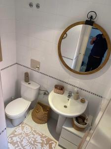 Kúpeľňa v ubytovaní Manilva Beach Casa de Pedro