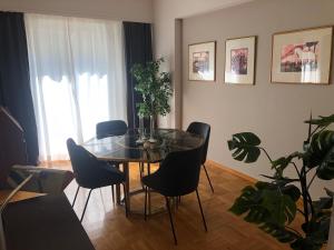 Posezení v ubytování Pied-à-terre