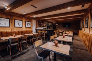Restaurace v ubytování Pod Slamníkem