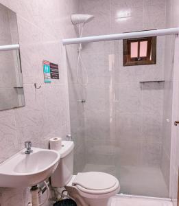 Phòng tắm tại Pousada Solar Teresa