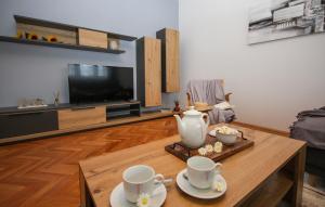 Telewizja i/lub zestaw kina domowego w obiekcie Apartman Nonno