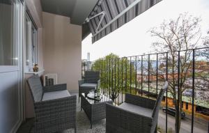 Balkon lub taras w obiekcie Apartman Nonno