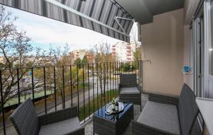 Balkon lub taras w obiekcie Apartman Nonno