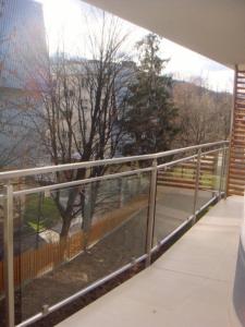 Balkón alebo terasa v ubytovaní Apartament Stara Polana i Spa