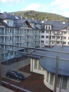 Výhľad na hory alebo výhľad na hory priamo z apartmánu