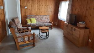 TV a/nebo společenská místnost v ubytování Haus Sandra