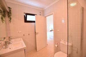 Koupelna v ubytování Casa Los Alisios Lanzarote