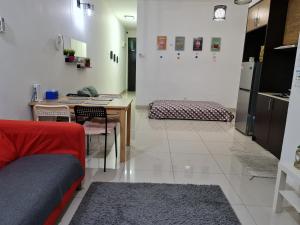 Ruang duduk di D'Kroll Vega Residensi Cyberjaya 1 Bedroom Suite