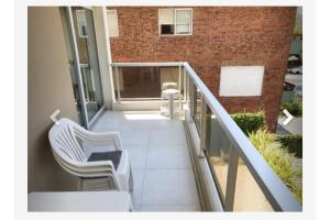 En balkon eller terrasse på Calle uno