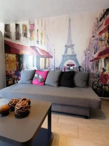Posezení v ubytování Studio Art de Paris