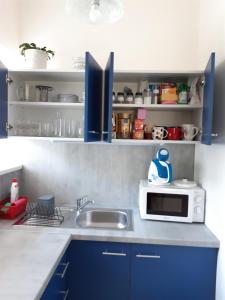 Kuchyň nebo kuchyňský kout v ubytování Apartmán Horní Lipová č. 3