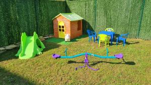 Herní místnost nebo prostor pro děti v ubytování Chaloupka Rozkoš