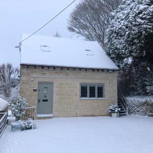 Cotswold Lodge žiemą