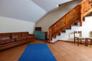 A seating area at Hotel Villa Rina