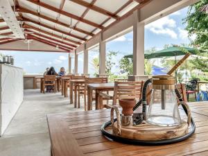 Balkón nebo terasa v ubytování Triton Prestige Seaview and Spa