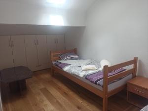 Voodi või voodid majutusasutuse Apartman Sky Banja Vrujci toas