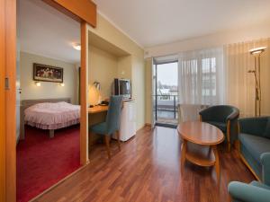 Voodi või voodid majutusasutuse Arabella Hotel toas
