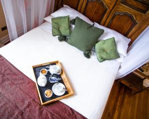Postel nebo postele na pokoji v ubytování Chocolate Manor House Hotel Boutique