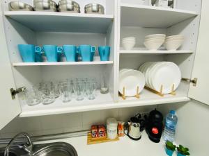 A kitchen or kitchenette at Apartments Plaza Mayor