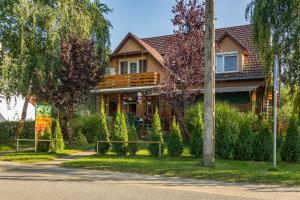 Zahrada ubytování Füredi Apartman